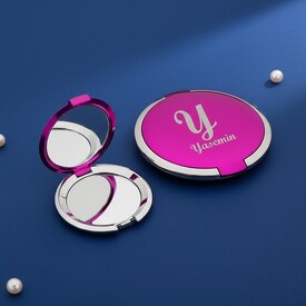  - Kişiye Özel Pembe Makyaj Aynası