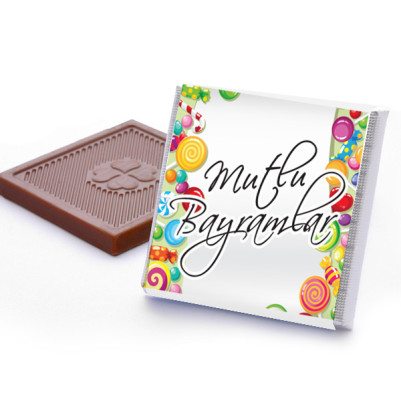 Kişiye Özel Kutu Bayram Çikolatası - Thumbnail