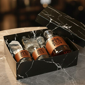  - Kişiye Özel Malaga Imperial Derili Viski Seti