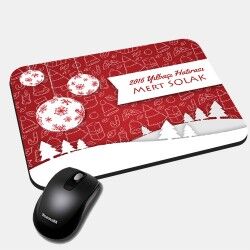  - Kişiye Özel Mesajlı Yılbaşı Mousepad