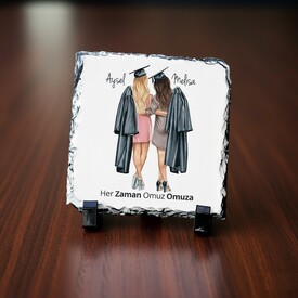  - Kişiye Özel Mezuniyet Dostları Taş Blok