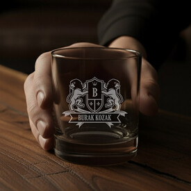 Kişiye Özel Quality İkili Prestige Glass Viski Bardağı - Thumbnail