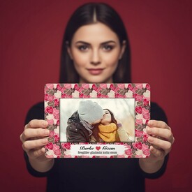  - Kişiye Özel Romantik Tasarım Resim Çerçevesi