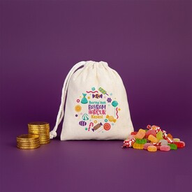  - Kişiye Özel Şeker Bayramı Bez Harçlık Kesesi