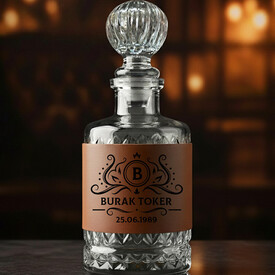 Kişiye Özel Sevilla Elite Derili Viski Seti - Thumbnail