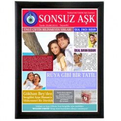 Kişiye Özel Sonsuz Aşk Gazetesi - Thumbnail