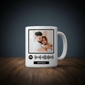  - Kişiye Özel Spotify Ses İzi Bardak