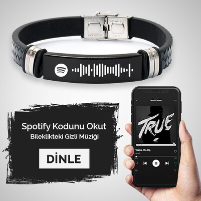 Kişiye Özel Spotify Ses İzi Bileklik - Thumbnail