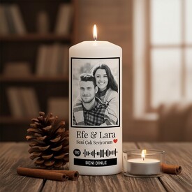  - Kişiye Özel Spotify Ses İzi Mum