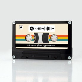 Kişiye Özel Spotify Ses İzi Nostaljik Kaset - Thumbnail