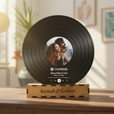  - Kişiye Özel Spotify Ses İzi Plak