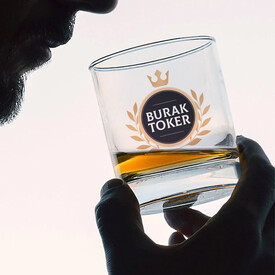 Kişiye Özel Viski Bardağı Hediyelik Şık Kutusunda - Thumbnail