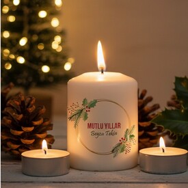  - Kişiye Özel Yılbaşı Mumu