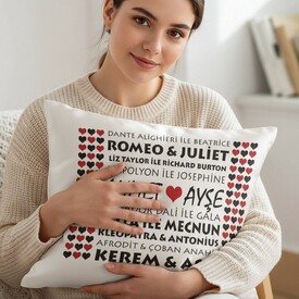  - Kişiye Özel Efsane Aşıklar Yastık