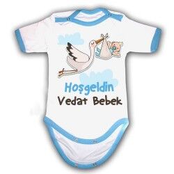 Kişiye Özel Hoş Geldin Bebek Body - Thumbnail