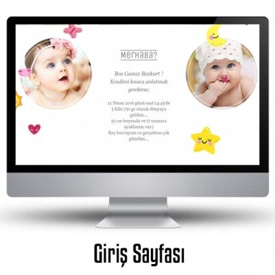 Kız Bebeklere Özel WEB Sitesi - Thumbnail