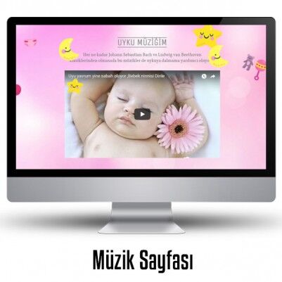 Kız Bebeklere Özel WEB Sitesi - Thumbnail