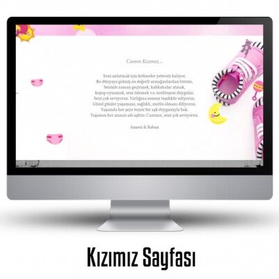 Kız Bebeklere Özel WEB Sitesi - Thumbnail