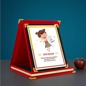  - Kız Öğrenci Mezuniyet Plaketi