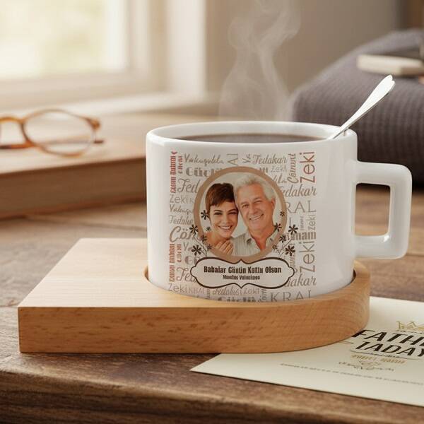 Kızından Babasına Hediye Çay Fincanı