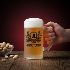  - Klasik Tarz Sevenlere Özel Bira Kadehi