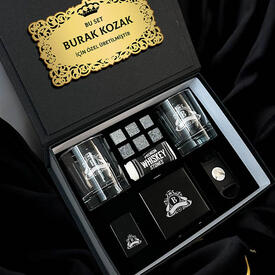 Kocaya Hediye Golden Signature Prestige Advanced Viski Seti - Thumbnail