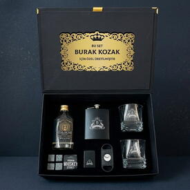 - Kocaya Hediye Golden Signature Prestige Premium Viski Seti