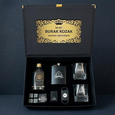  - Kocaya Hediye Golden Signature Prestige Premium Viski Seti