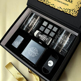 Kocaya Hediye Imperial Platinum Crown Advanced Viski Seti - Thumbnail
