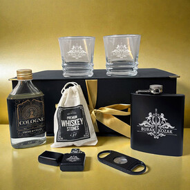  - Kocaya Hediye Imperial Platinum Crown Premium Viski Seti