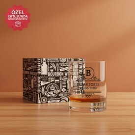  - Kocaya Hediye İsimli Viski Kadehi Özel Kutusunda