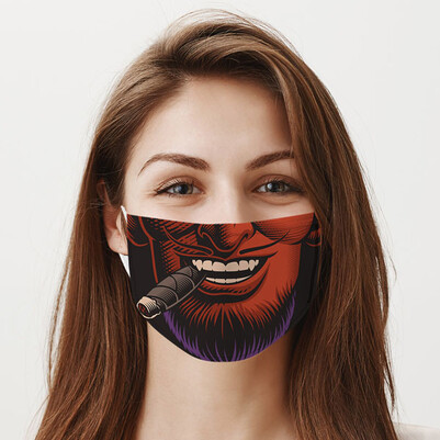 Kont Tasarım Yıkanabilir Maske - Thumbnail