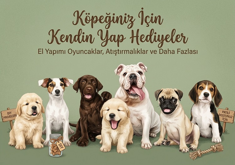 Köpeğiniz İçin Kendin Yap Hediyeler