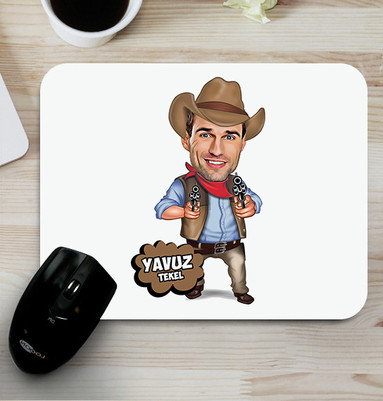  - Kovboy Karikatürlü Mouse Pad