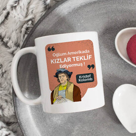 Kristaf Kolomb Esprili Kahve Kupası - Thumbnail