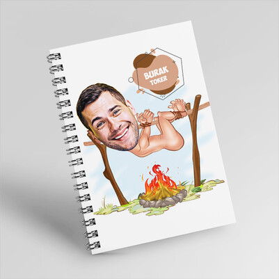 Kurtarın Beni Karikatürlü Defter - Thumbnail