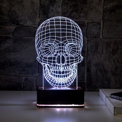 Kuru Kafa 3 Boyutlu LED Gece Lambası - Thumbnail
