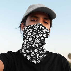 Kuru Kafa Tasarımlı İsme Özel Bandana Boyunluk Maske - Thumbnail