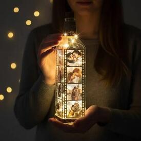  - Led Işıklı Film Şeridi Dekoratif Şişe Lamba