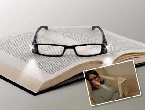 LED Işıklı Kitap Okuma Gözlüğü