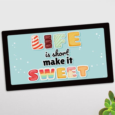 Life Is Short Make It Sweet Amerikan Servisi - Thumbnail