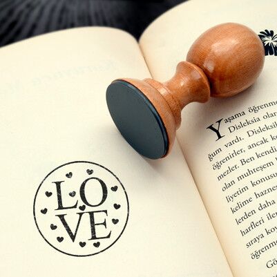 Love Kitap Damgası - Thumbnail