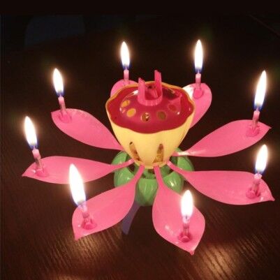Magic Candle - Sihirli Çiçek Pasta Mumu - Thumbnail