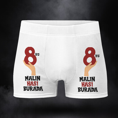 Malın Hası Burada Erkek Boxer - Thumbnail