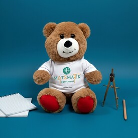  - Matematik Öğretmenine Hediye Pelüş Ayıcık