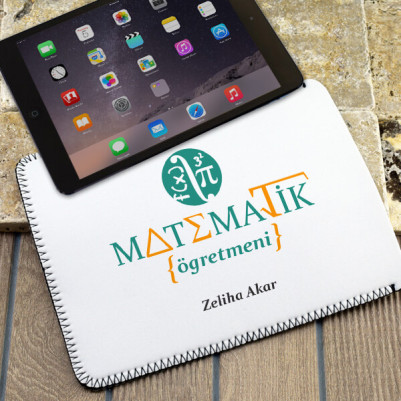  - Matematik Öğretmenine Hediye Tablet Kılıfı