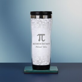  - Matematik Öğretmenine Hediye Termos Bardak