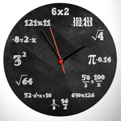 Matematikçiler İçin Duvar Saati - Thumbnail