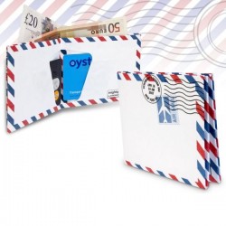 Mighty Wallet Air Mail - İkon Cüzdanlar - Thumbnail