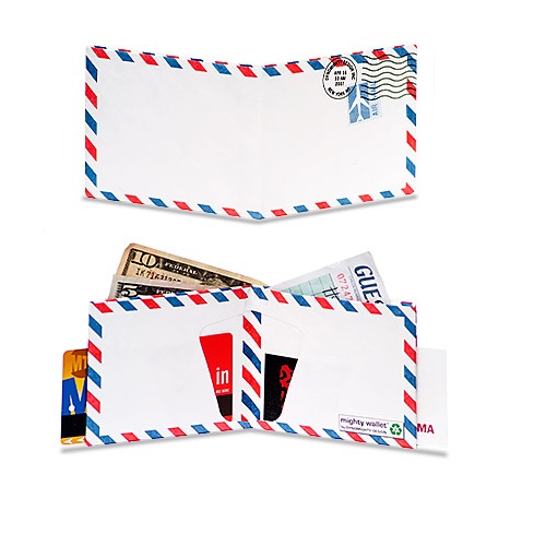 Mighty Wallet Air Mail - İkon Cüzdanlar